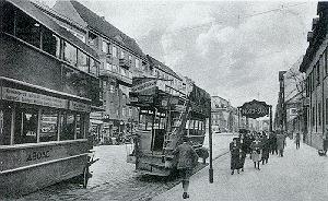 Eingang Nord-Süd-Bahn Ende 1920er